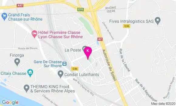 Localisation Robert Brives