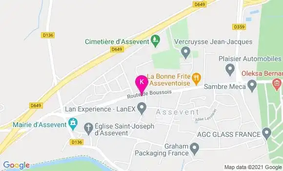 Localisation Sophie Quertenmont