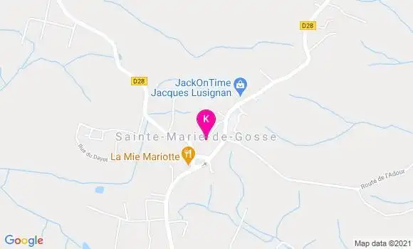 Localisation Fanny Krispine