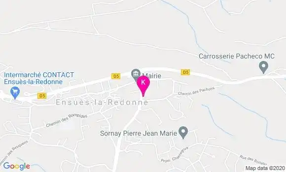 Localisation Frederique Audibert
