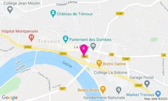 Localisation Laure Perret