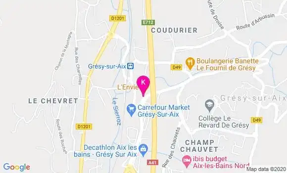 Localisation Laurine Jouve