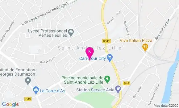 Localisation Pierre Cardon
