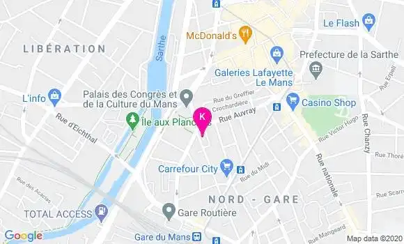 Localisation Severine Gache