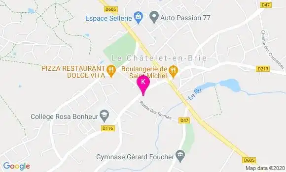 Localisation Liliane Franz
