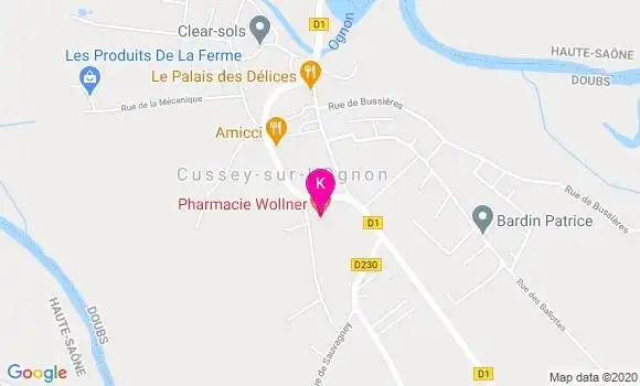 Localisation Marie Cuenin