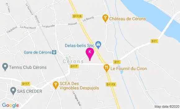 Localisation Celine Drouineau Berranger