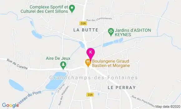 Localisation Marie Gallerand