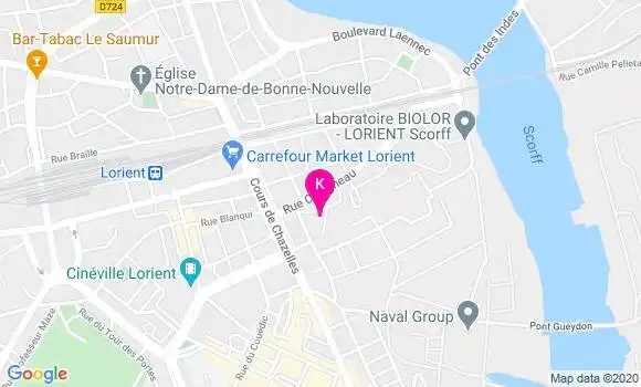 Localisation Adrien Ursulet
