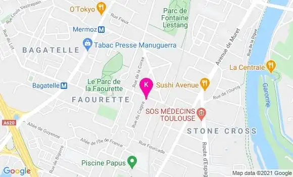 Localisation Nadege Jacques