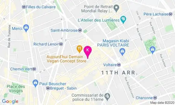 Localisation Antoine Comte
