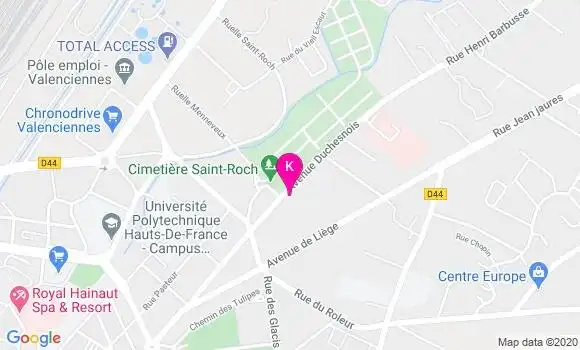 Localisation Frederic Bickell