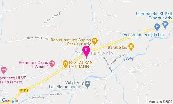 Localisation Margaux Thomas