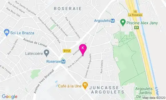 Localisation Antoine Alexandre Dupin Catalan