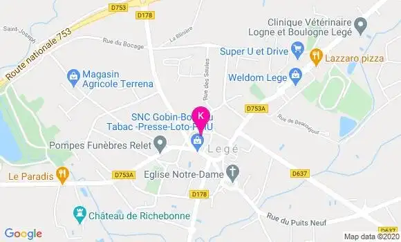 Localisation Sandra Charrier