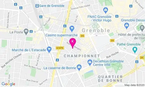 Localisation Florence Blondiaux
