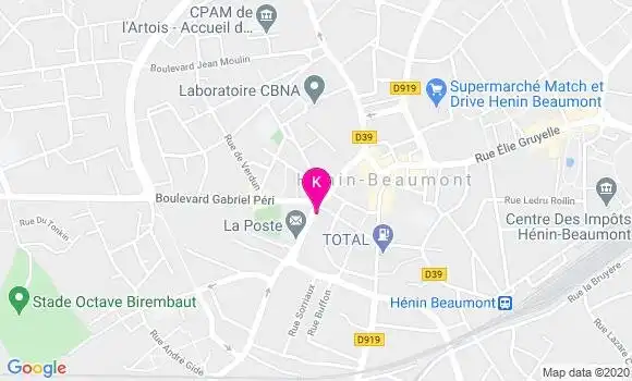 Localisation Anne Nicaisse