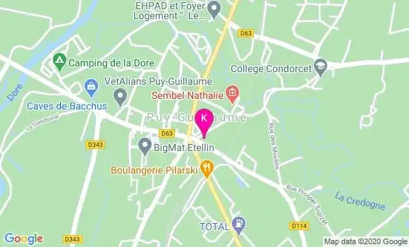 Localisation Julien Caillot