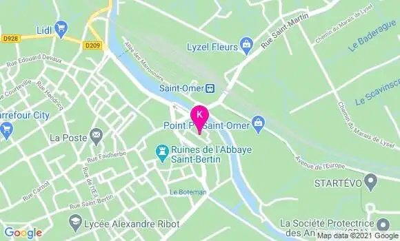 Localisation Audrey David