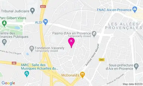 Localisation Fabien Million