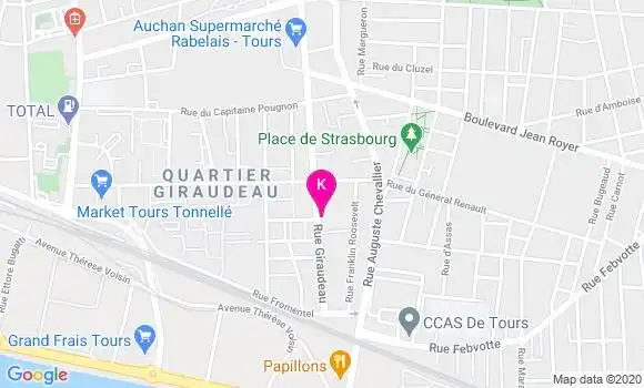 Localisation Farah Mouadda