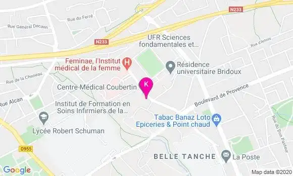 Localisation Charles Balanger