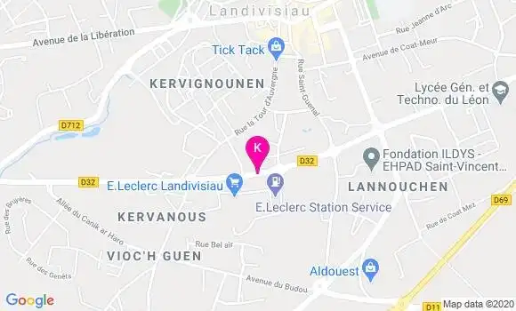 Localisation Magali Edern Menez
