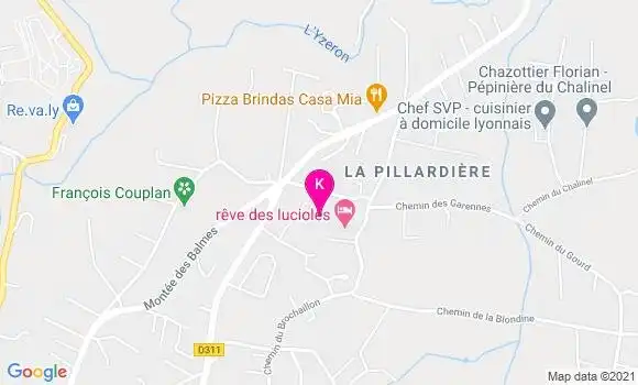 Localisation Marie Gaelle Rousseau