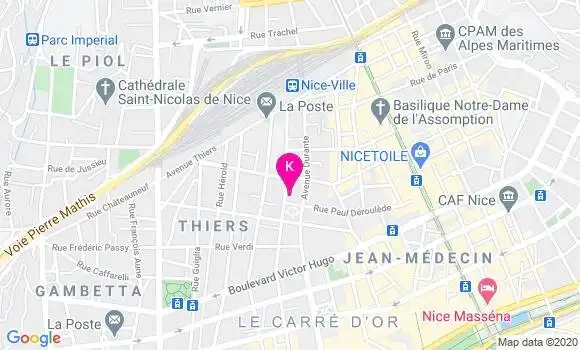 Localisation Flora Servy