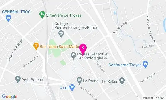 Localisation Thierry Rothier