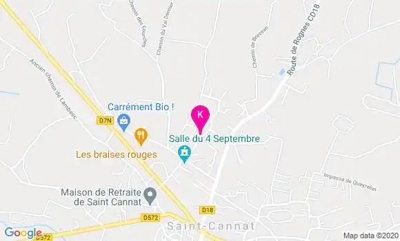 Localisation Beatrice Gay