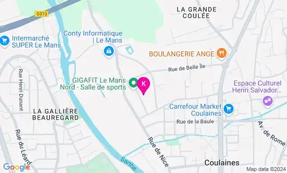 Localisation Robin Cubeau