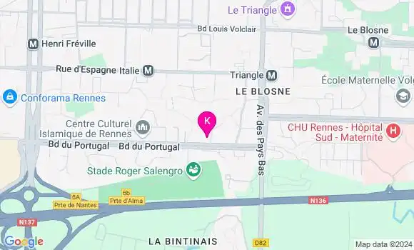 Localisation Maxime Saint Macary