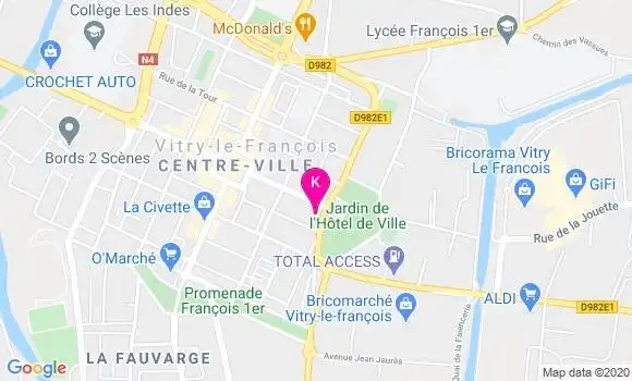 Localisation Thomas Glaive