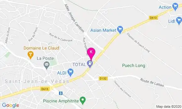 Localisation Laura Touchant
