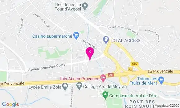 Localisation Catherine Fernandes