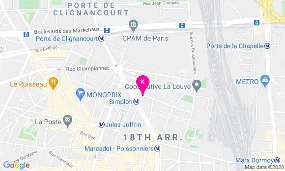 Localisation Jean Luc Richard