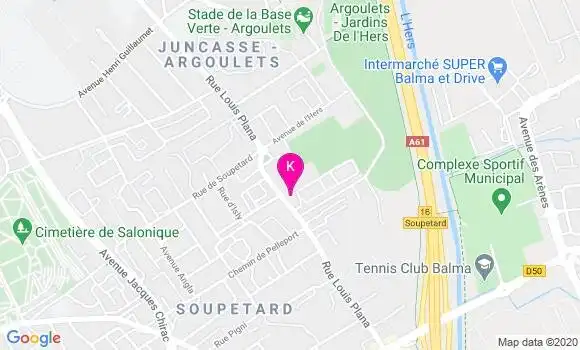 Localisation Brigitte Crampe