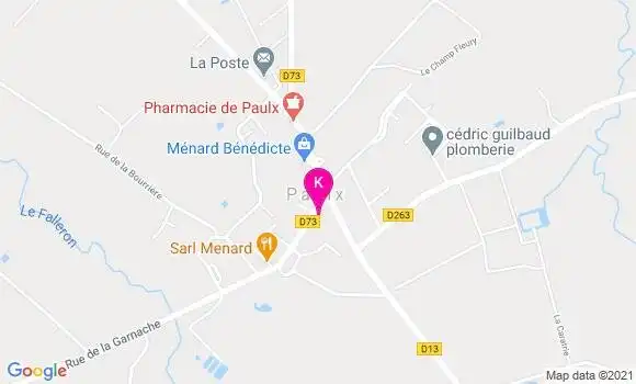 Localisation Marielle Gautier