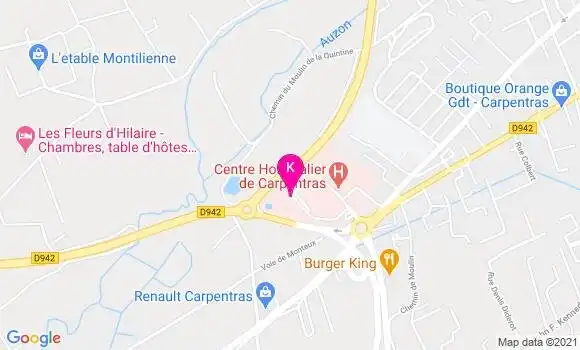 Localisation Cecile Beauge