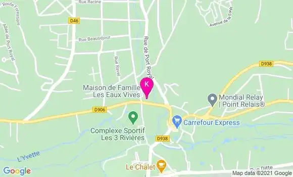Localisation Sabine Caous