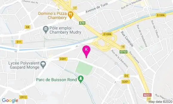 Localisation Francois Tardif