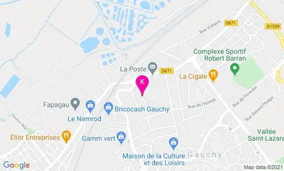 Localisation Annick Hachet