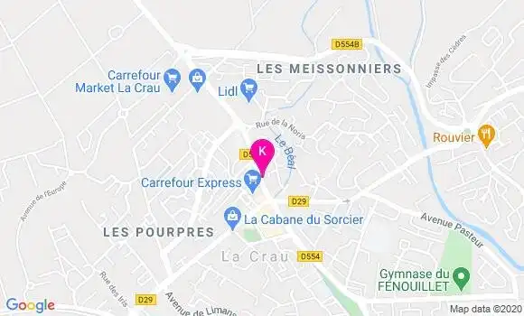 Localisation Gregory Rols