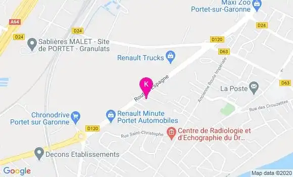 Localisation Lucie Verdot