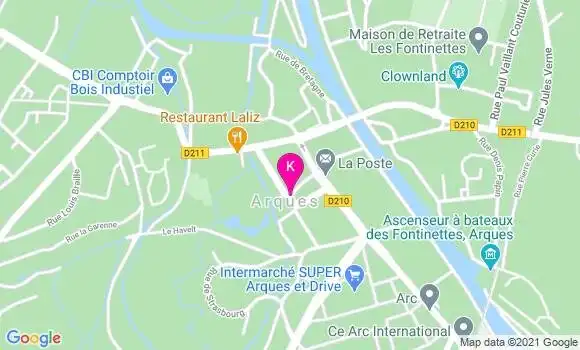 Localisation Thomas Theret