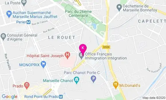Localisation Jean Rafoni