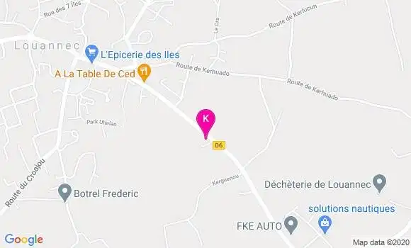 Localisation Antoine Naud