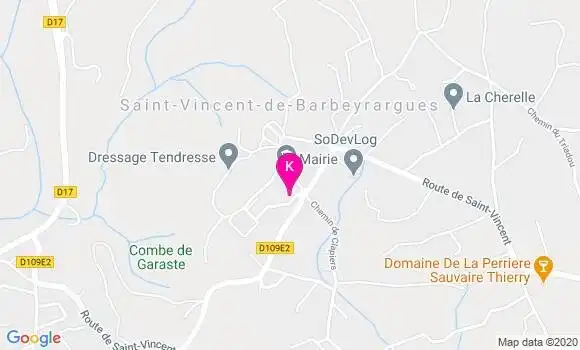 Localisation Cecile Vignon