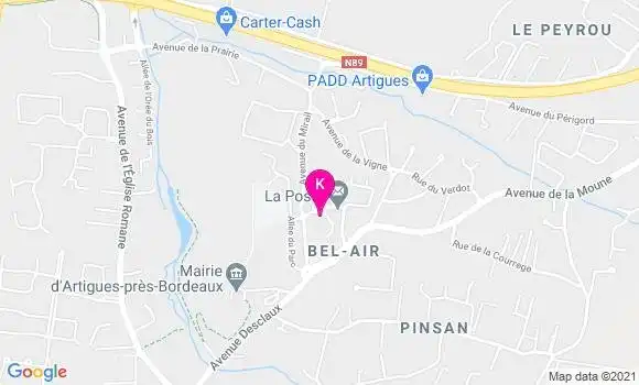 Localisation Sophie Hamon
